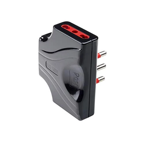 Offerta a tempo: Tripla extrapiatta 10/16A nero - 38% da 8.00 € a 4.99 €