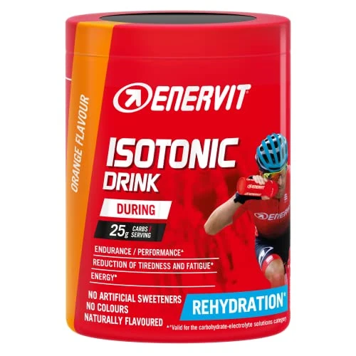 Beperkte aanbieding: Enervit Isotonic Drink Orange Isotonische drank met 25 g koolhydraten per portie, ondersteunt de vochtopname bij intensieve training, vermindert vermoeidheid, 420 g poeder van 20.99 EUR naar 20.99 EUR (besparing 0%)