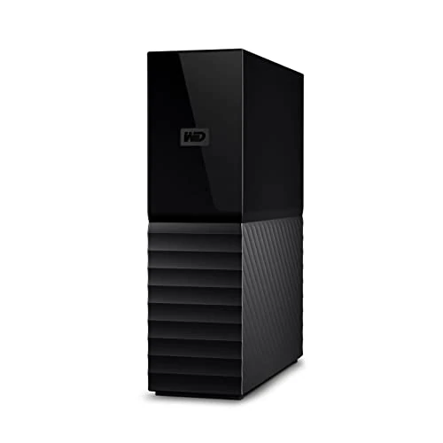 Offerta a tempo: WD 14TB My Book Hard Disk Esterno per Desktop, USB 3.2 Gen 1, exFAT, SuperSpeed USB-A, Protezion con password, Software per la gestion e il backup, Formatto per Windows and MacOS, Nero - 23% da 429.99 € a 330.87 €