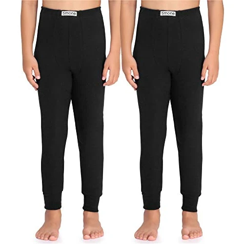Offre limitee: Timone Caleçon Long Thermique sous-vêtements Garçon TI30-128 ((2 Pack) Noir, 152) de 24.99 EUR a 19.99 EUR (economie 20%)
