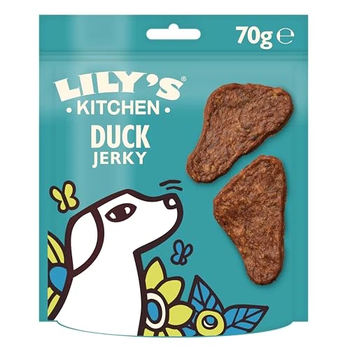 Tijdelijke aanbieding: Lily's Kitchen Volwassen Hondenkoekje Gedroogde Reepjes Eend 8 x 70g van 26.45 EUR naar 25.66 EUR (korting 3%)