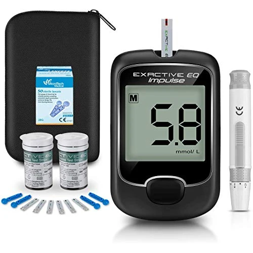 Offerta a tempo: Diabetes - Test Kit della Glicemia con 50 Strisce Reattive e 50 Lancette per Diabetici — 56% da 21,79 € a 9,69 €