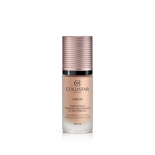 Offerta a tempo: Collistar Fondotinta Unico, n.1R Avorio rosato, Fondotinta azione anti-età globale, SPF 15, Texture fluida e coprenza modulabile, Per tutti i tipi di pelle anche quelle sensibili, 30 ml - 37% da 43.00 € a 27.19 €