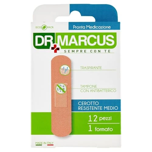 Offerta a tempo: DR.MARCUS CEROTTO RESISTENTE MEDIO PZ.12 UNICO FORMATO - 91% da 6.99 € a 0.63 €