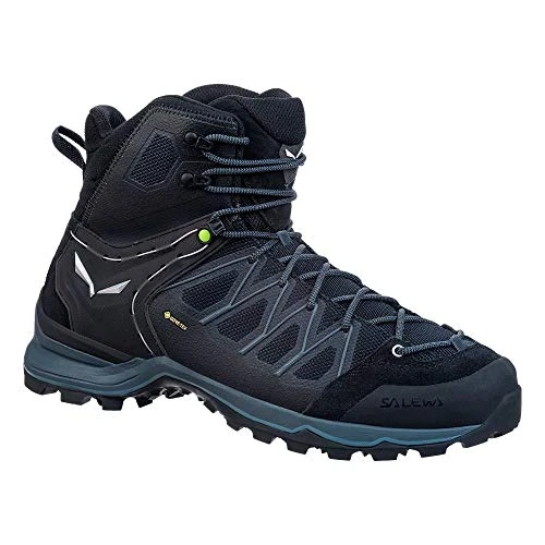 Offerta a tempo: SALEWA Mountain Trainer Lite Mid Gore-Tex Scarpe da Trekking da Uomo, Nero, 44.5 EU - 41% da 220.00 € a 129.00 €