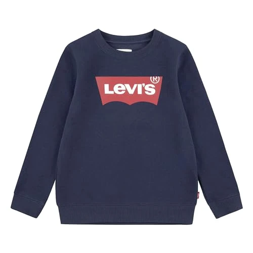 Tijdelijke aanbieding: Levi's Lvb Batwing Crewneck Sweatshirt voor jongens, Jurk Blues, 6 Jaren van 40.23 EUR naar 35.00 EUR (korting 13%)