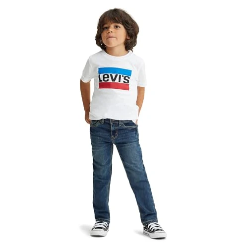 Offerta a tempo: Levi's Lvb 511 Slim Fit Jean-Classics, Jeans Bambini e ragazzi, Blu (Yucatan), 5 anni - 37% da 40.00 € a 25.40 €