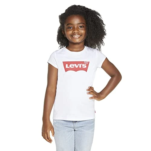 Oferta limitada: Levi's Lvg ss batwing tee Niñas Blanco/Rojo (White/Red Logo 01) 8 años de 20.00 € a 17.90 € (ahorro 11%)
