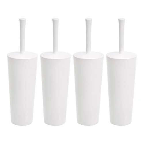Limited offer: Amazon Basics Toilet Brush and Holder Set - 4-pack, White from 27.74 EUR to 23.58 EUR (save 15%)