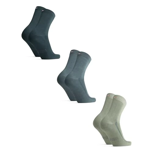 Zeitlich begrenztes Angebot: DANISH ENDURANCE Bambus Socken, Business Socken, Anti-Blasen, 3 & 6 Paar, Mehrfarbig (1 X Hellgrün, 1 X Mittelgrün, 1 X Dunkelgrün), 39-42 von 21.95 € auf 16.95 € (23% Rabatt)