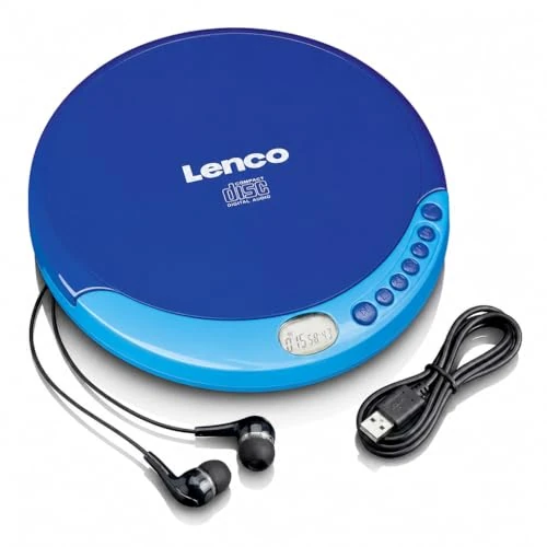 Limited-time offer: Lenco CD-011 Portable CD Player/Walkman/Diskman/CD Walkman, Blue from $56.39 to $56.39 (save 0.0%)