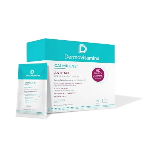 Offerta a tempo: Dermovitamina - Calmilene Anti Age Formula HD - Confezione da 30 Bustine - 45% da 39.90 € a 21.92 €
