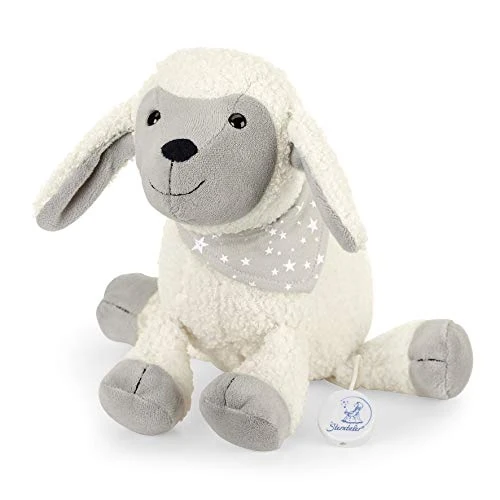 Sterntaler Peluche musical Oveja Stanley, Mecanismo musical integrado, Tamaño: L, Beige