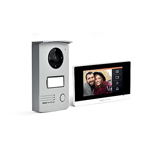 Limited offer: SCS Sentinel, PVF0040, Wired Video Door Intercom, 2-Wire Video Door Intercom with 4.3 Inch Touch Screen, Door Station, Doorbell, Wall Mount, Adapter, Screws, VisioDoor 4.3+ from 137.56 EUR to 64.55 EUR (save 53%)