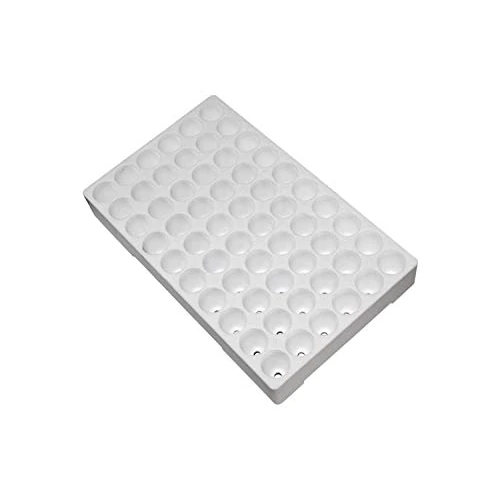 Seminiera da 60 fori in polistirolo Bianco