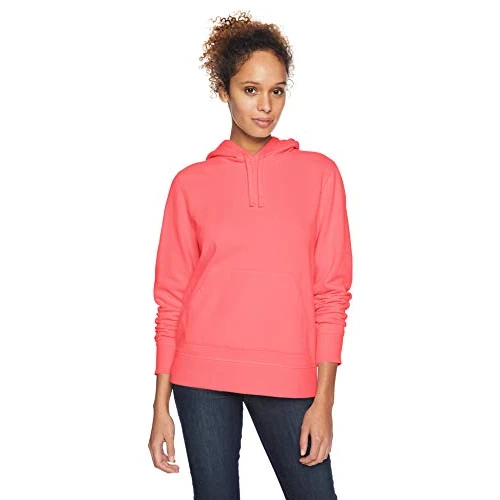 Amazon Essentials Women's Bluza polarowa z kapturem (dostępna w wersji Plus Size), Koralowy różowy, M