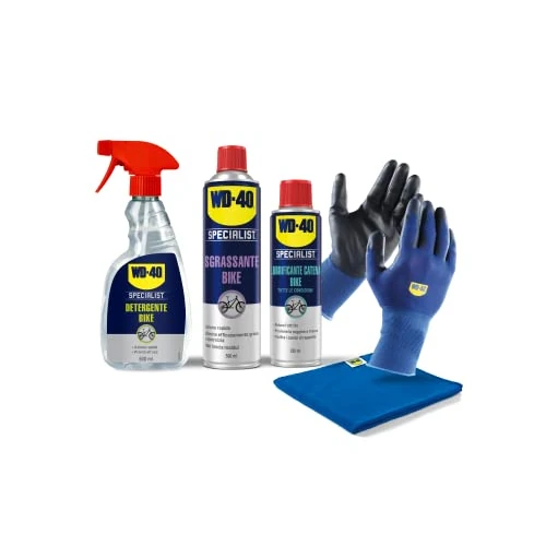 Offerta a tempo: WD-40 - Specialist - Kit Manutenzione Bike - 1 Detergente Spray 500ml + 1 Sgrassante — 23% da 39,99 € a 30,99 €