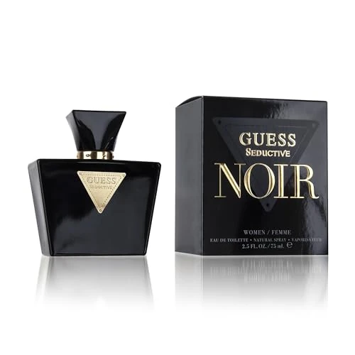 GUESS Seductive Noir, Eau de Toilette para Mujer, Colonia Floral, Fragancia Seductora, Larga Duración
