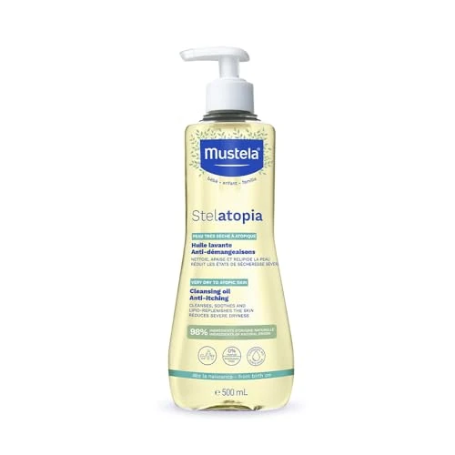 Limited-time offer: Mustela PA STELATOPIA® HUILE LAVANTE 500ML / PA STELATOPIA® REINIGENDE OLIE 500ML from 16.89 GBP to 15.31 GBP (save 9%)