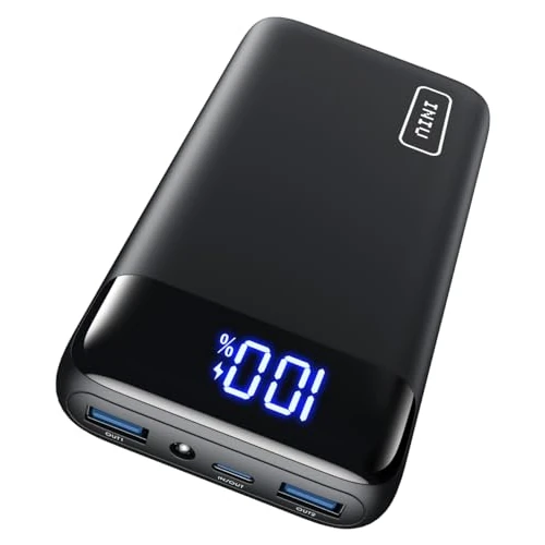 Begrenztes Angebot: INIU Power Bank, 22,5W Powerbank Klein Aber Stark 20000mAh (USB C Input & Output), PD 3.0 QC 4.0 Externe Handyakkus with LED Display, Kompatibel mit iPhone 16 15 14 13 12 Pro Max Samsung iPad Huawei von 35.96 EUR auf 30.21 EUR (Rabatt 16%)