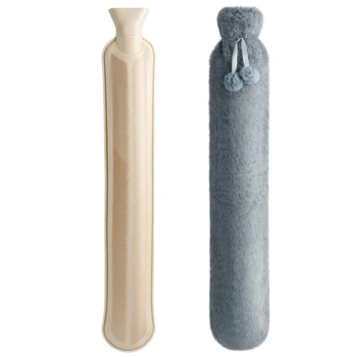 Oferta limitada: Homealexa 2L Botella de Agua Caliente Grande Larga con Funda - Bolsa Suave del Reino Unido para Cuello y Hombros, 73 x 14cm - Botella Extra Larga para Niños de 19.99 € a 19.99 € (ahorro 0.00%)