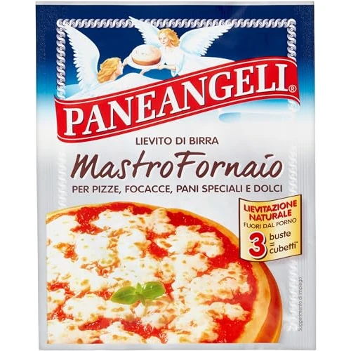 Offerta a tempo: Paneangeli - Lievito di Birra per Pizze, Focacce, Pani Speciali e Dolci - Confezione con 3 Bustine — 29% da 1,39 € a 0,99 €