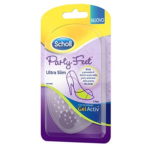 Offre limitée : Scholl Party Feet Ultra Slim Coussinet en gel pour plante du pied Transparent 1 paire de 9.09 EUR à 9.09 EUR (remise 0%)