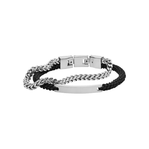 Offerta a tempo: Fossil Bracciale Da Uomo Vintage Casual, Lunghezza Interna: 180 mm — 24% da 55,00 € a 41,96 €