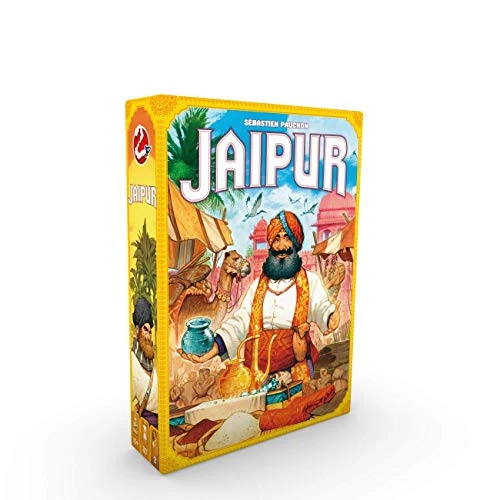 Asmodee- Maharaja, Jaipur, Jeu de Table, édition en Italien, 8852, SCJAI01IT, Multicolore - Version Italienne