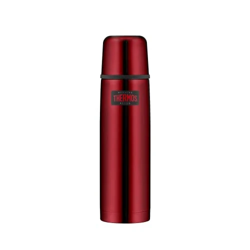 Offerta a tempo: Thermos Light & Compact Beverage Bottle 0,75 l, Thermos in Acciaio Inox, Colore Rosso con Bicchiere, 18 h Caldo / 24 h Freddo, Lavabile in lavastoviglie, Assolutamente ermetico, Senza BPA - 0.00% da 34.03 € a 34.03 €