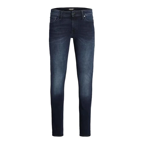 JACK & JONES Skinny jeans voor heren, Denim Blauw, 33W / 30L