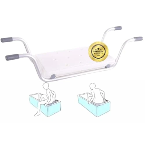 Begrenztes Angebot: OrtoPrime Badewannensitz Senioren - Sitzbrett Badewanne - Badewannen Sitz für Senioren und Erwachsene - Antirutsch Badewannensitz - Badehilfen Senioren - Wannensitz Erwachsene - Badewannenbrett von 40.72 EUR auf 30.77 EUR (Rabatt 24%)