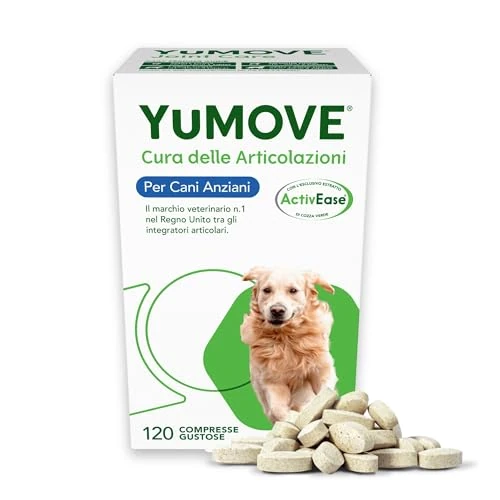 Offre limitée : Yumove Articulation Chien Senior 8+ - 120 Comprimé, ActivEase et Omega-3 de 34.19 € à 32.47 € (5% de remise)