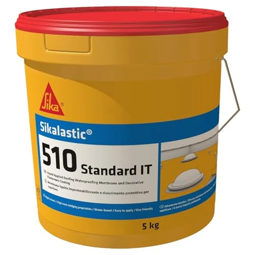 Offerta a tempo: SIKA - Membrana liquida elastica - Sikalastic-510 Standard - Grigio - 5kg - 23% da 63.75 € a 48.90 €
