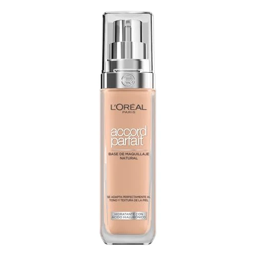 Offerta a tempo: L'Oréal Paris Fondotinta Fluido Coprente Accord Parfait, Risultato Naturale, No Effetto Maschera, 5R/5C Sable Rosé/Rose Sand - 4% da 14.31 € a 13.80 €