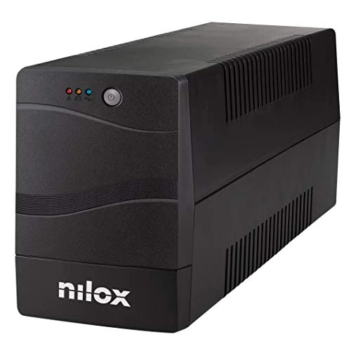 Offerta a tempo: Nilox, UPS Premium Line Interactive 2000VA, Stabilizzatore di Tensione Tramite AVR, Protegge Computer e Periferiche dai Blackout e Disturbi della Rete Elettrica, con Tecnologia Line Interactive - 28% da 165.99 € a 120.10 €