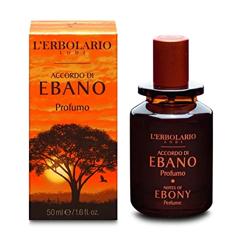 Offerta a tempo: L'Erbolario Profumo Uomo Accordo di Ebano, Fragranza Maschile Agrumato e Legnoso, Eau de Parfum Uomo, Formato 50 ml - 32% da 30.90 € a 20.95 €