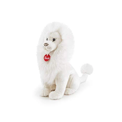 Offerta a tempo: Trudi Leone bianco Leonardo Leone mascotte peluche, regalo di Natale e compleanno. | 20x41x44cm taglia L | Animali Esotici tropicali | modello 17010 - 40% da 49.99 € a 29.99 €