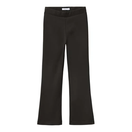 NAME IT Nkffrikkali Bootcut Pant Noos Calzoncillos Niñas, Black, 158