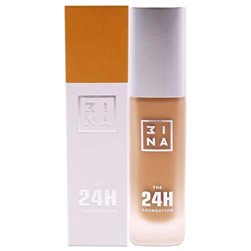 Limited-time offer: 3INA MAKEUP - The 24h Foundation 648 - Gold Foundation Yellow Undertone - 24H Waterproof Liquid Foundation Full Coverage - Matte Foundation for Flawless Skin - Vegan - Cruelty Free from 26.95 £ to 26.95 £ (save 0.00%)