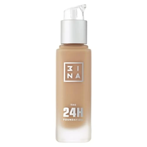 Offerta a tempo: 3INA MAKEUP - The 24h Foundation 633 - Nudo Medio Con Sottotono Neutro - Fondotinta Coprente Professionale Liquido per Colore Uniforme - Vegan - Cruelty Free - 43% da 26.95 € a 15.48 €