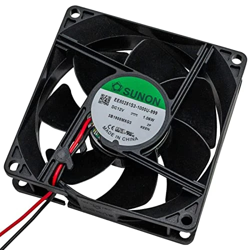 Offerta a tempo: Ventola 12 V DC 1,06 W 80 x 80 x 25 mm 56,1 m³/h 2600 U/Min 56,1 m³/h Sunon EE80251S31000U999 - 0.00% da 11.86 € a 11.86 €