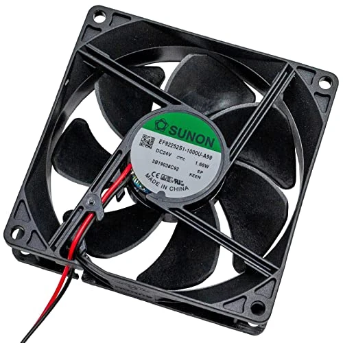 Offerta a tempo: Ventola 24V DC 1,44W 92x92x25mm 87,5m³/h 3000U/Min 87,5m³/h Sunon EF92252S11000UA99 - 51% da 9.19 € a 4.49 €