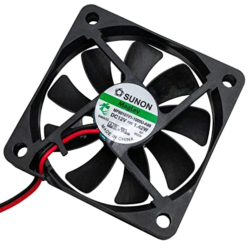 Tijdelijke aanbieding: Ventilator 12V DC 1,3W 60x60x10mm 27,7m³/h 4000U/min 27,7m³/h Sunon MF60101V11000UA99 van 8.49 € naar 8.49 € (0.00% korting)
