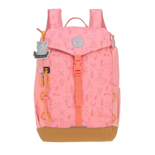 Limitiertes Angebot: LÄSSIG Kinder Wanderrucksack Kinderrucksack mit Brustgurt gepolsterte Schultergurte wasserabweisend, 14 Liter/Big Outdoor Backpack Adventure Rosa von 63.95 EUR auf 46.33 EUR (Spare 28%)