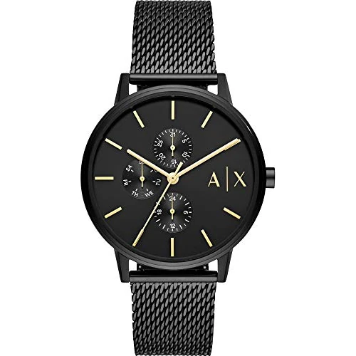Armani Exchange multifunctioneel roestvrijstalen herenhorloge 42 mm kastmaat