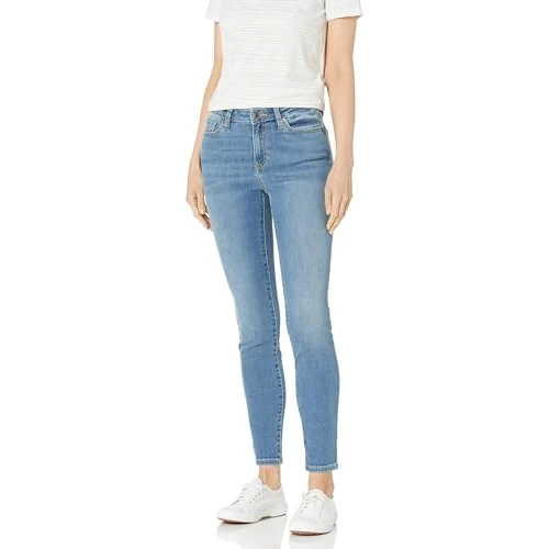 Limited offer: Amazon Essentials Women's Mid-Rise Stretchy Skinny Jeans - Discontinued Colours from 18.19 EUR to 18.19 EUR (save 0%)