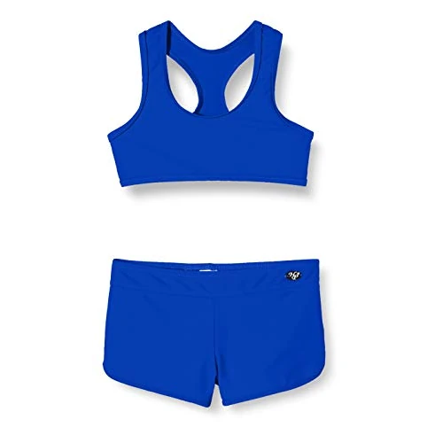 Haute Pression Girl's 907 Two Piece Swimsuit Not Applicable, Bleu Electric, 8A