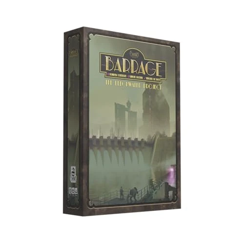 Cranio Creations- Barrage The Leeghwater Project Gioco da Tavolo, Colore Marrone, CC212