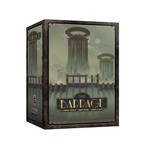 Cranio Creations – Barrage – Costruisci il tuo Impero Iroelettrico – Gioco da Tavolo Gestionale Strategico – Edizione in Lingua Italiana